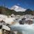 The Paradise River flows away from the peak of Mt. Rainier in Mt. Rainier National Park.