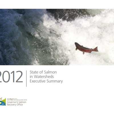 2012 State of Salmon in Watersheds Executive Summary report cover