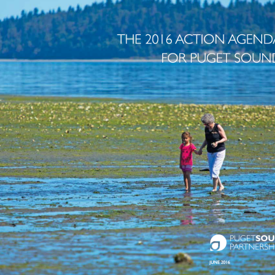 The 2016 Action Agenda for Puget Sound cover page