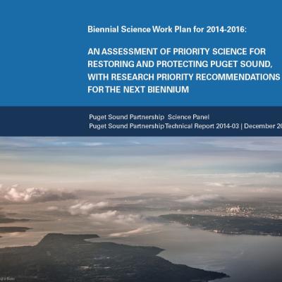 Biennial Science Work Plan for 2014-2016