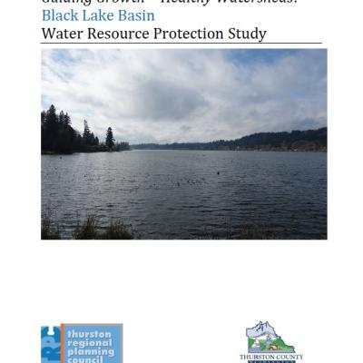 Black Lake Basin water resource protection study report cover