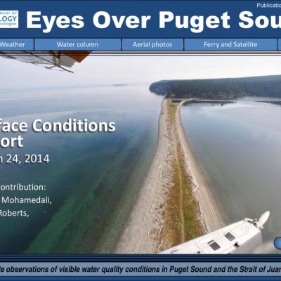 Eyes Over Puget Sound: Surface Conditions Report - March 24, 2014