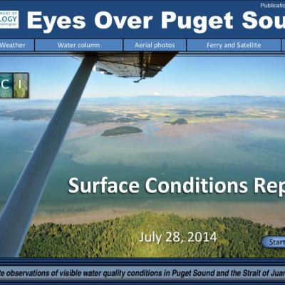 Eyes Over Puget Sound: Surface Conditions Report - July 28, 2014
