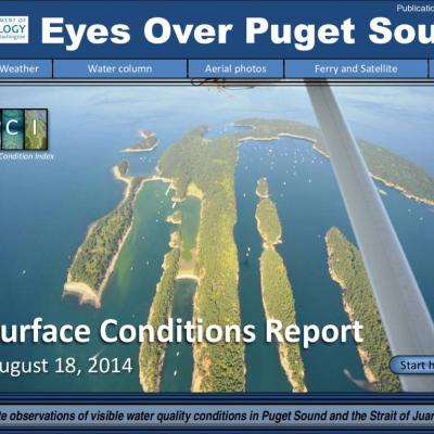 Eyes Over Puget Sound: Surface Conditions Report - August 18, 2014