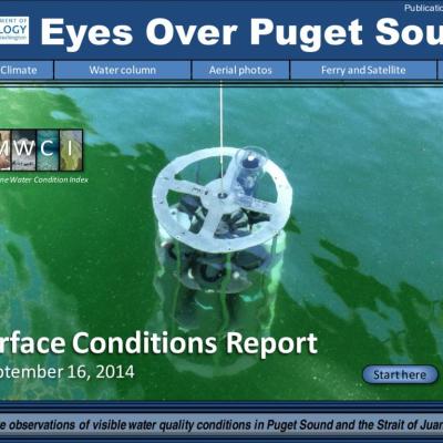 Eyes Over Puget Sound: Surface Conditions Report - September 16, 2014