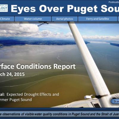 Eyes Over Puget Sound: Surface Conditions Report - March 24, 2015