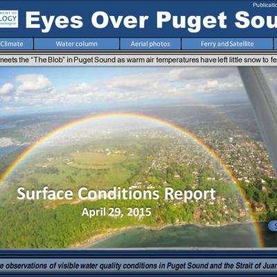 Eyes Over Puget Sound: Surface Conditions Report - April 29, 2015