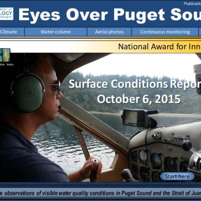 Eyes Over Puget Sound: Surface Conditions Report – October 6, 2015