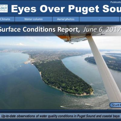 Eyes Over Puget Sound: Surface Conditions Report – June 6, 2017