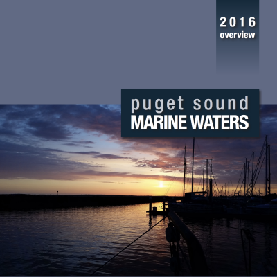 Puget Sound marine Waters 2016 report cover