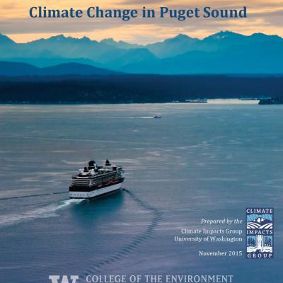 Report cover for State of Knowledge: Climate Change in Puget Sound