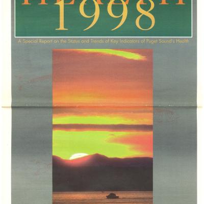 Puget Sound's Health 1998 report cover page