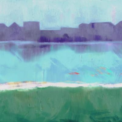 Artistic rendering of a shoreline from report cover