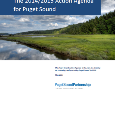 The 2014/2015 Action Agenda for Puget Sound cover page