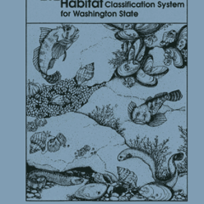 Cover page for A Marine and Estuarine Habitat Classification System for Washington State