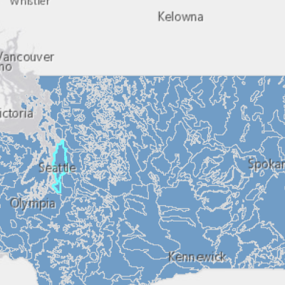 Screenshot of Washington Geospatial Open Data Portal