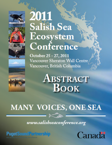 2011 SSEC abstract book cover 2011 SSEC abstract book cover