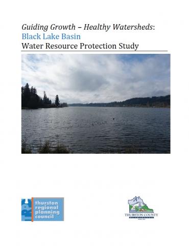 Black Lake Basin water resource protection study report cover