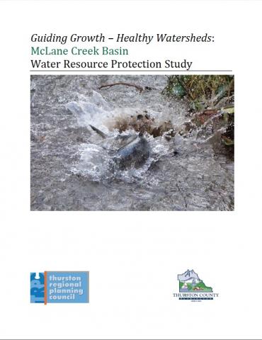 McLane Creek Basin water resource protection study report cover