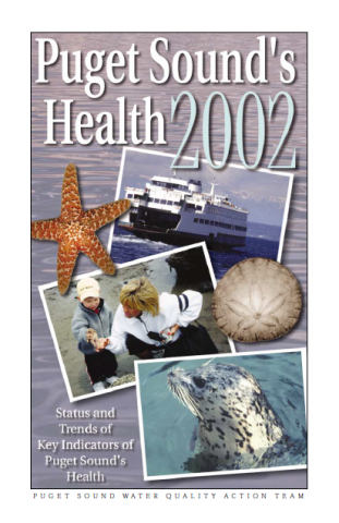 Puget Sound's Health 2002 report cover page Puget Sound's Health 2002 report cover page