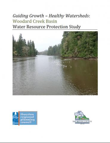 Woodard Creek Basin water resource protection study report cover