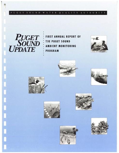 1990 Puget Sound Update report cover page