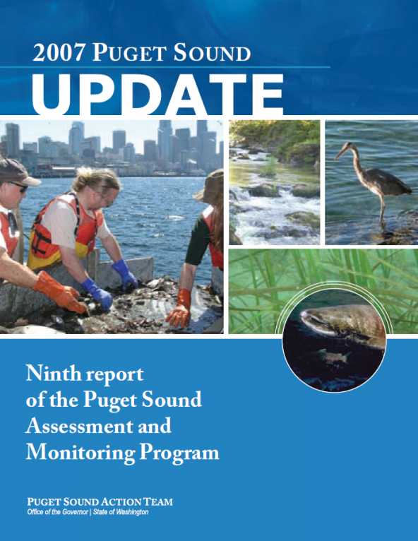 2007 Puget Sound Update report cover page