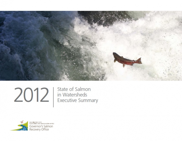 2012 State of Salmon in Watersheds Executive Summary report cover