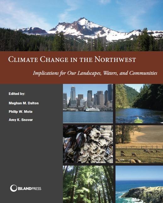 Cover image of the report Climate Change in the Northwest