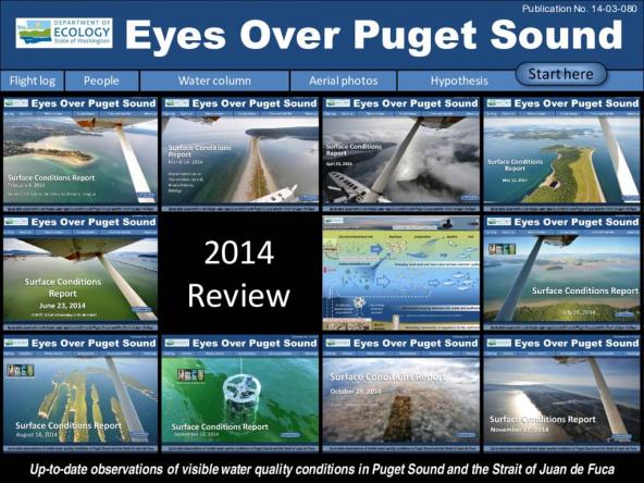 Eyes Over Puget Sound: Surface Conditions Report - December 30, 2014