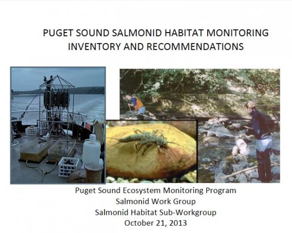 Puget Sound Salmonid Habitat Monitoring Inventory and Recommendations