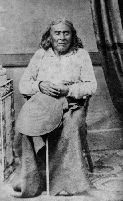 Chief Sealth, known to settlers as Chief Seattle. Photo: E.M. Sammis/MOHAI.