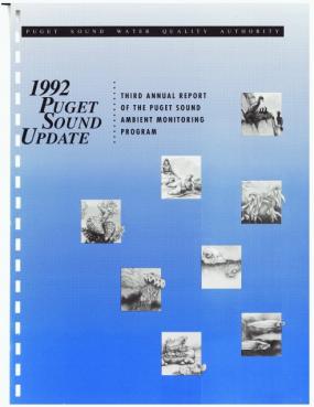 1992 Puget Sound Update report cover page