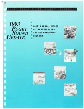 1993 Puget Sound Update report cover page