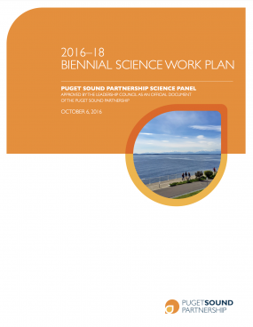 Biennial Science Work Plan for 2016-2018