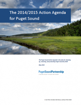 The 2014/2015 Action Agenda for Puget Sound cover page